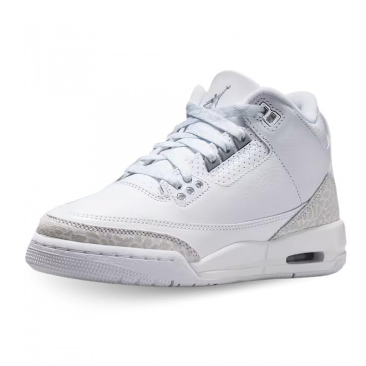 Jordan Retro 3 Pure White